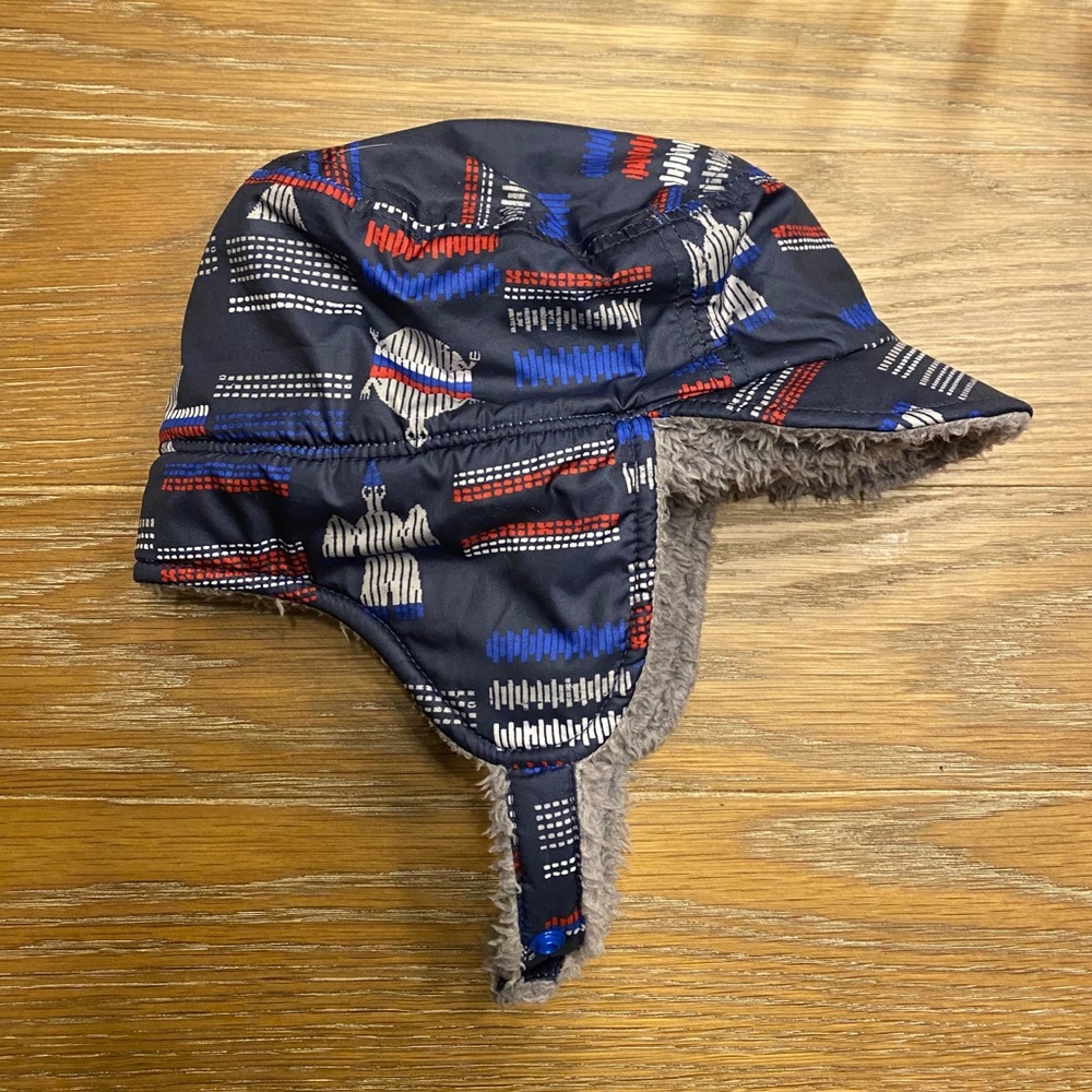 Patagonia reversible baby/toddler hat with brim
